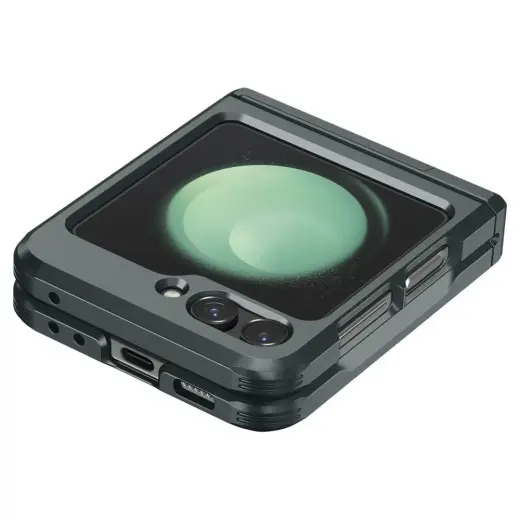 Spigen TOUGH ARMOR PRO GALAXY Z Flip 5 ABYSS GREEN