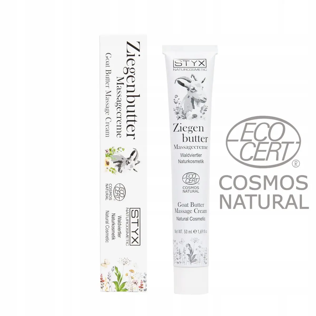Styx Massage Cream with Goat's Milk - 50 Ml