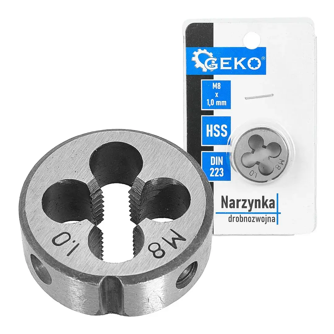 Smalkvītnes griežņi (1gab) M8x1,0mm