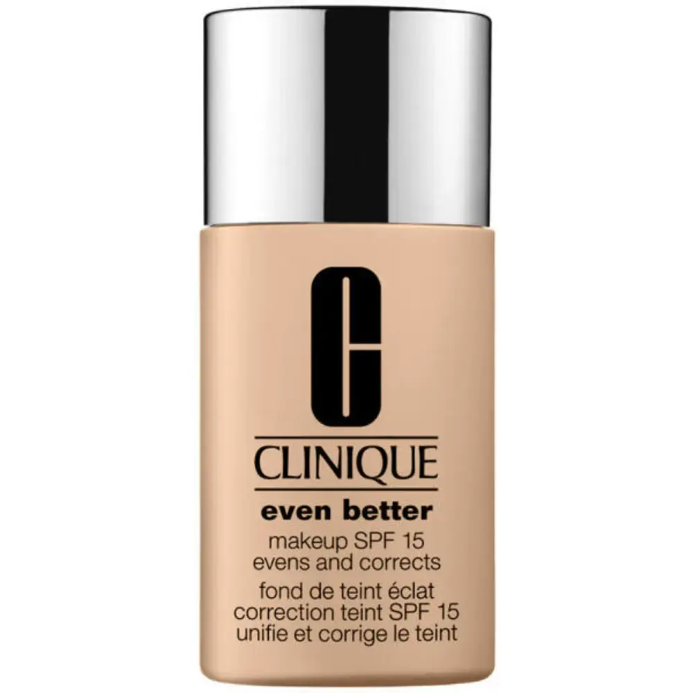 Clinique, Even Better, Paraben-Free, Hydrating, Liquid Foundation, WN76, Toasted Wheat, SPF 15, 30 ml