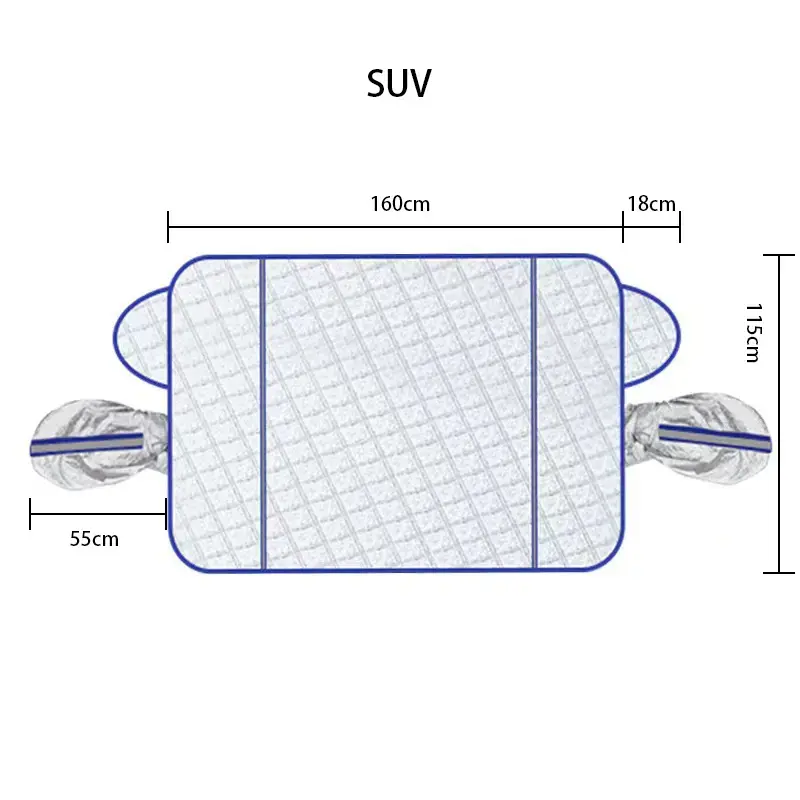 ANTI-FROST/SUN PROTECTION WINDOW MAT SUV (160x115CM) MAGNETIC