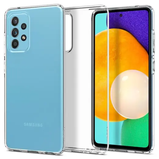 Case SPIGEN Liquid Crystal ACS02316 for Samsung Galaxy A52|A52S - Crystal Clear