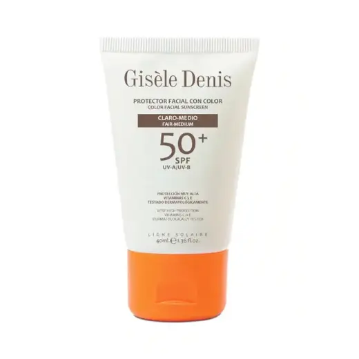 Gisèle Denis Color Facial Sunscreen Spf50+ Fair/Medium 40ml