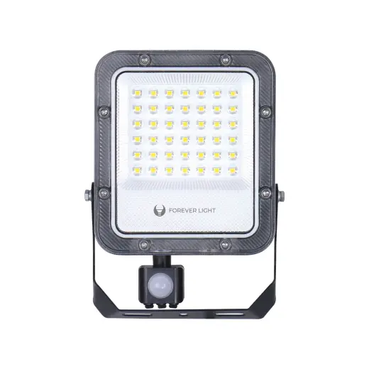 Floodlight LED PROXIM+ 30W 4000K 4500lm PIR 230V IP65 Forever Light 150lm/W 5 years warranty