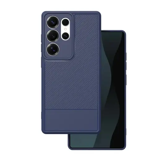 Simple Carbon phone case for Samsung Galaxy S26 (S942) blue