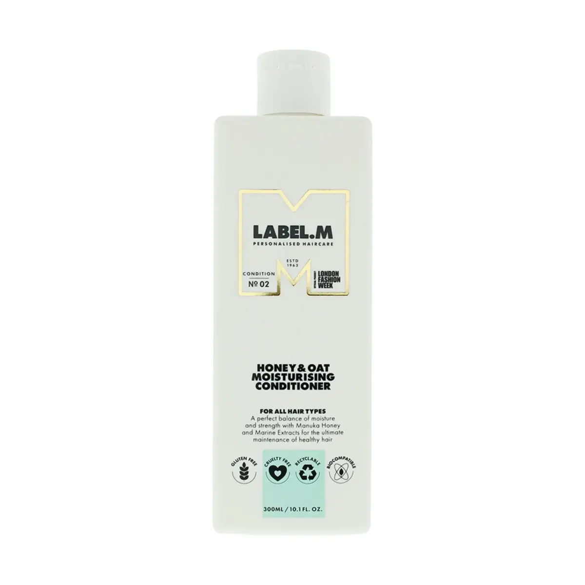 Label.M, Honey & Oat, Hair Conditioner, Moisturising, 300 ml
