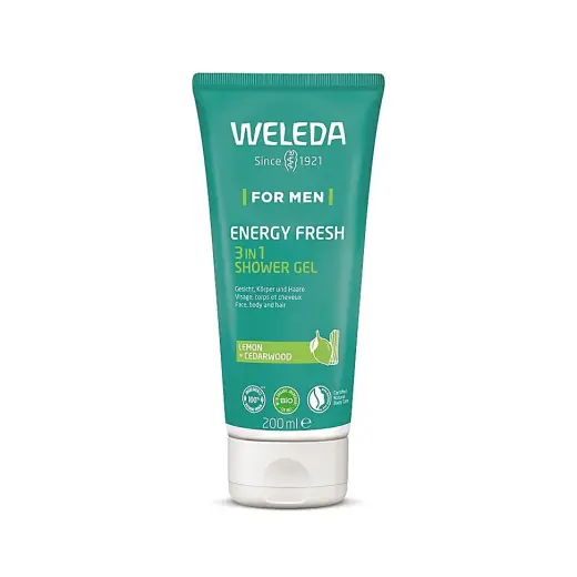 Weleda for Men Energy Fresh 3in1 Shower Gel 200ml in None