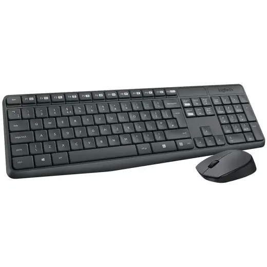 LOGITECH MK235 Wireless Combo - GREY - ARA