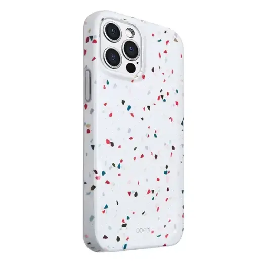 UNIQ Coehl Terrazzo Case iPhone 12 Pro Max 6,7" natural white Photo