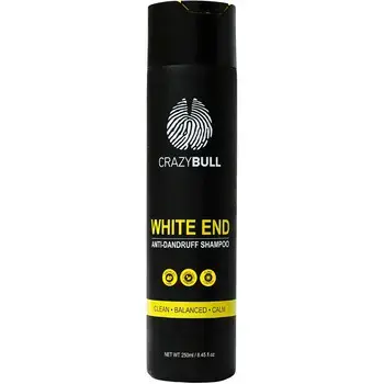 CrazyBull White End Anti-Dandruff Shampoo - Šampon proti lupům 250ml