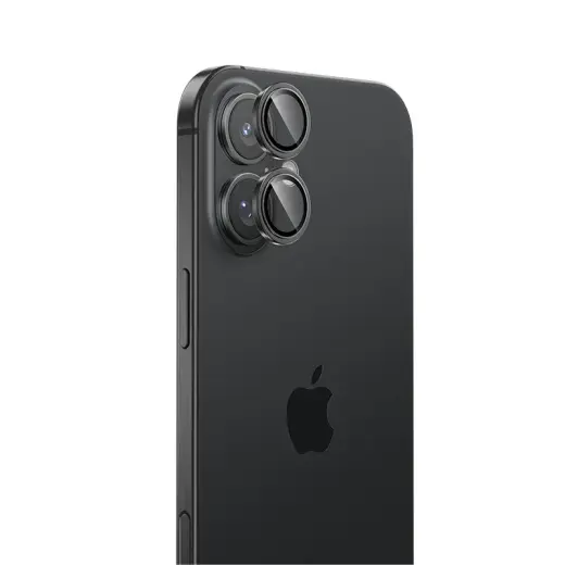 Benks Tempered glass Glass Warrior Lens Protector on camera for Iphone 16|16 Plus (lens 2 pieces) black