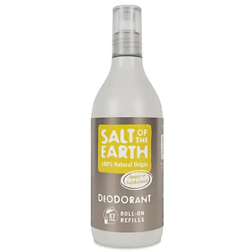 Salt of the Earth Amber & Sandalwood Roll-on Refill Deodorant