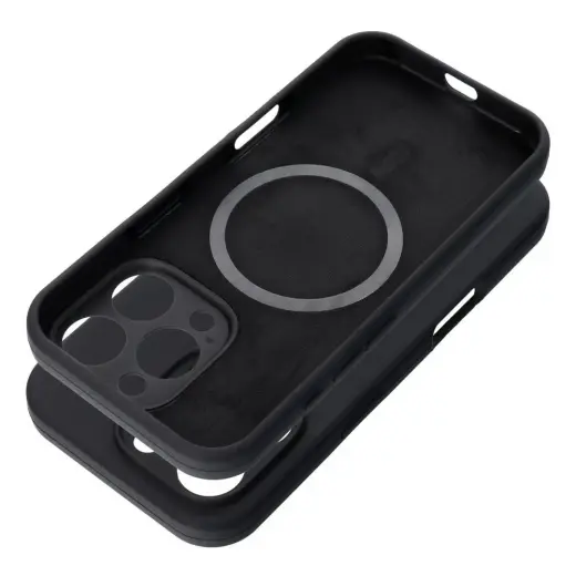 Case SILICONE 2mm for IPHONE 16 Pro compatible with MagSafe black