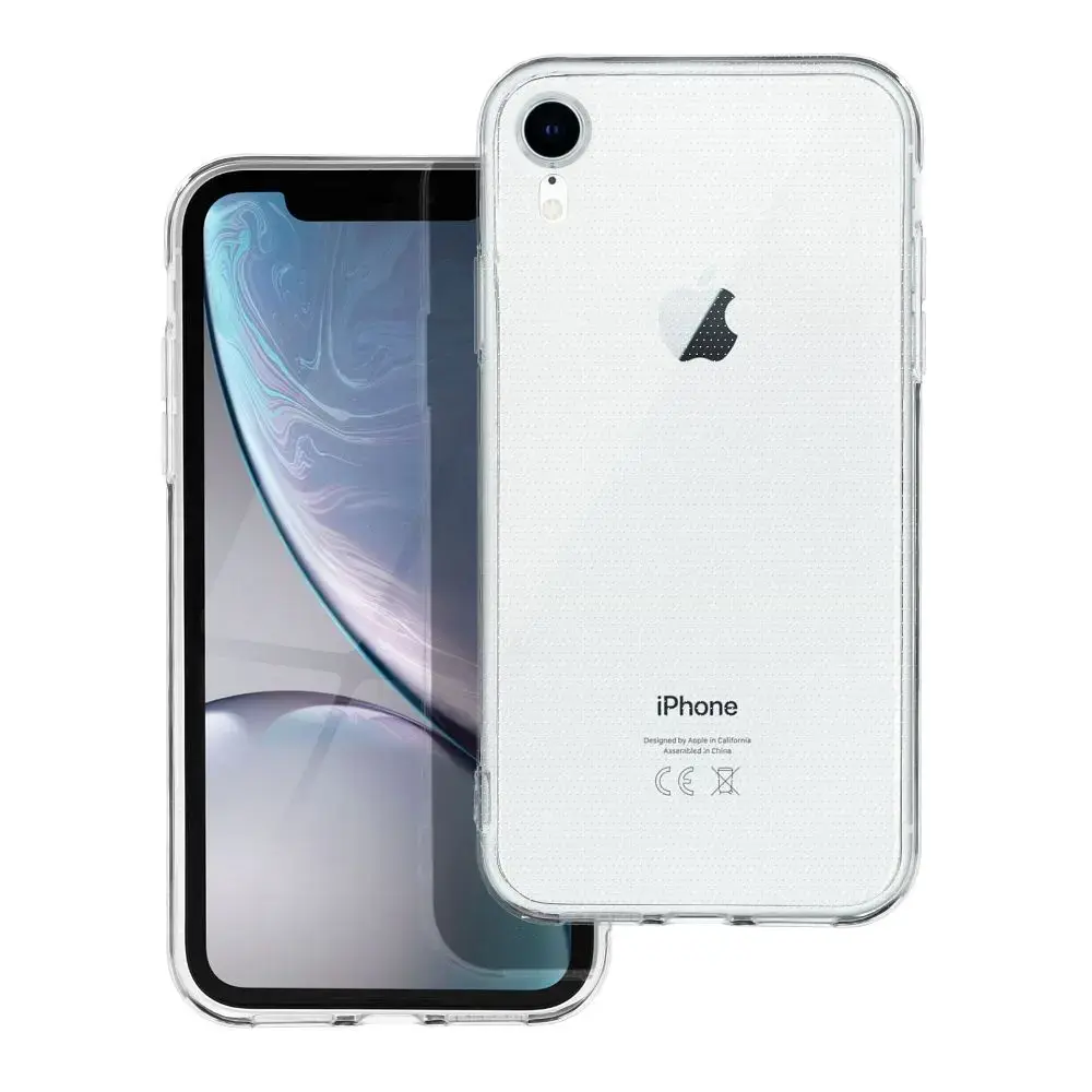 CLEAR 2 mm maciņš telefonam iPhone XR caurspīdīgs