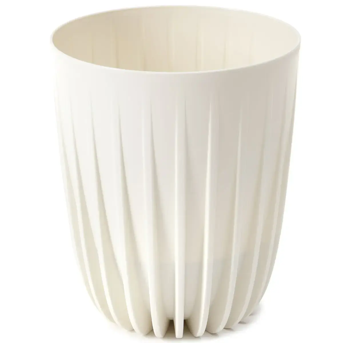 Flower pot Mira 300x356mm 11.6L, white