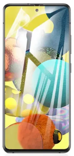 Fusion Full Cover Ekrāna Aizsargplēve Samsung A715 Galaxy A71