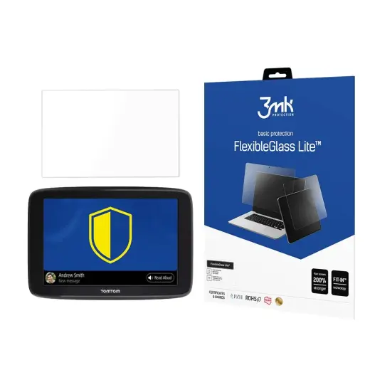 TomTom Go Basic - 3mk FlexibleGlass Lite™ screen protector