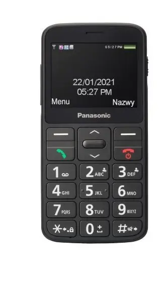 Senior phone KX-TU160 black 