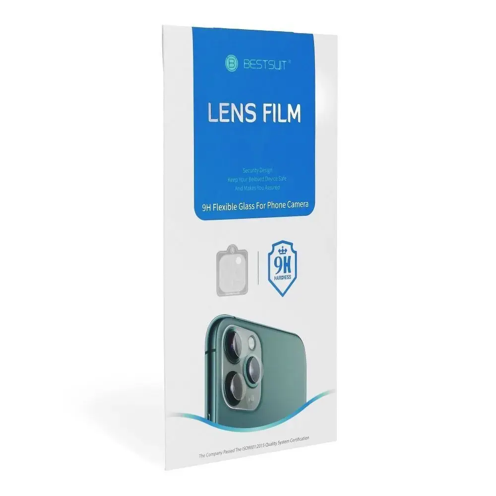 Bestsuit Flexible Hybrid Glass for Apple iPhone 15/15 Plus camera lenses