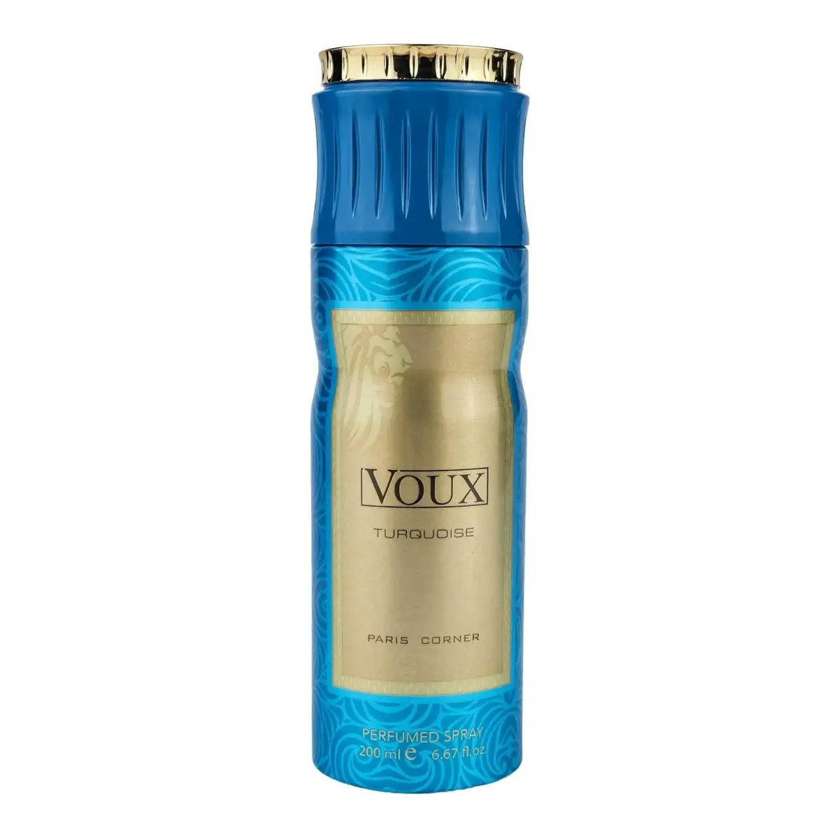 Paris Corner, Voux Turquoise, Deodorant Spray, Unisex, 200 ml