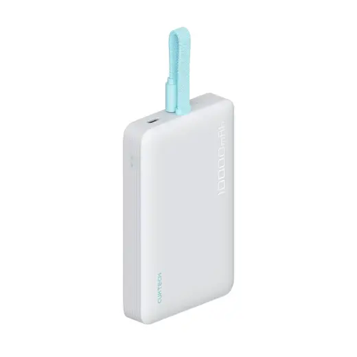 Cuktech CP132ML ārējais akumulators (powerbank) | 10 000 mAh | USB-C, MagSafe | balts