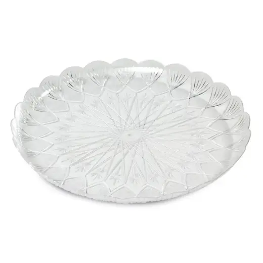 Plastist kandikud läbipaistvad 3 komplektis Easy Bake Ø27cm