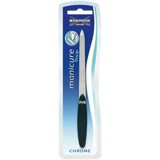 Wilkinson Sword Chrome Stainless Steel File (Manicure Sapphire)