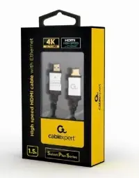 Gembird Select Series Plus HDMI Male - HDMI Male 1.5m Durable