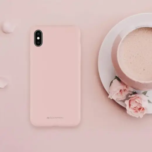 Mercury Silicone iPhone 14 Pro 6,1" różowo-piaskowy|pink-sand Foto 7