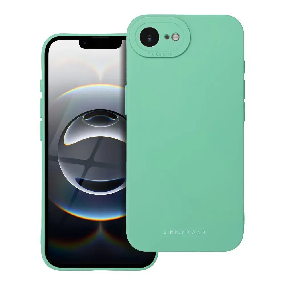 ROAR LUNA maciņš telefonam iPhone 16e zaļš