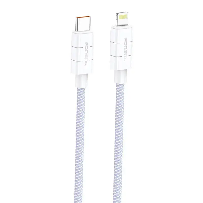 Cable USB-C do Lightning Foneng XS02 PD27W, 1.2m (fioletowy)