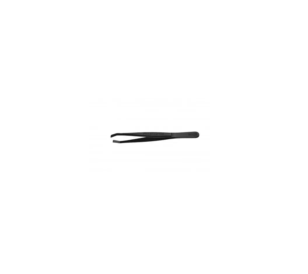 EUROSTIL Black Tweezers 9 cm (8423029009519)