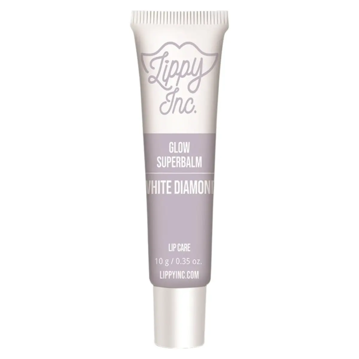 Lippy Inc., Glow Superbalm White Diamond, Glossy Finish, Lip Balm, 10 g