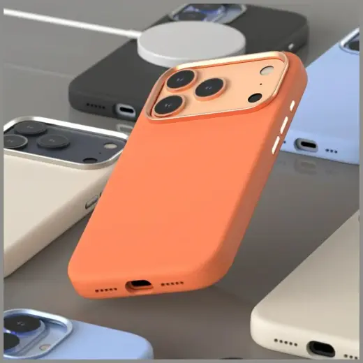 Araree Typo Skin M MagSafe case for iPhone 17 Pro Max stone Фото num