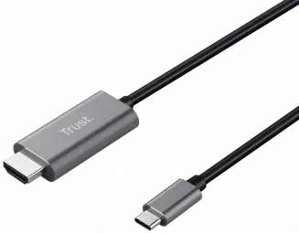 Kabelis Trust Calyx UCB-C To HDMI Ultra HD 4K 1.8m