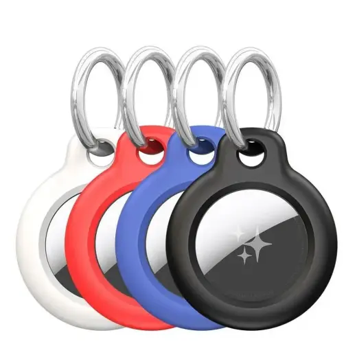 DUX DUCIS secure case mad of durable PC for Apple AirTag (4Pack)