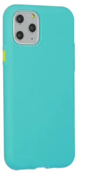 Fusion Solid Case Silikona Aizsargapvalks Priekš Apple iPhone 11 Mentola