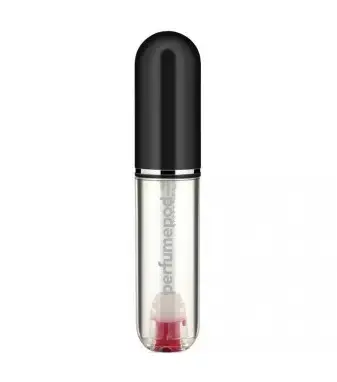 Travalo Perfume Pod Pure refillable perfume sprayer 5 ml Black