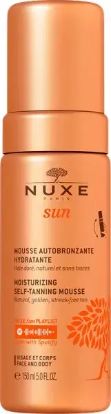 Nuxe Sun Moisturizing Self-Tanning Mousse 150 Ml