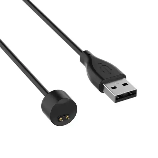 CHARGER USB MII BAND/SMARTBAND 5/6/7 BLACK, 100CM