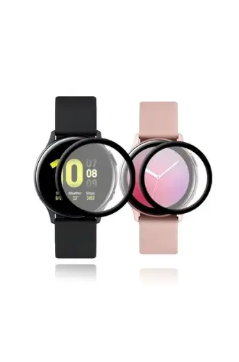 Fusion ceramic glass 9D full coveraged with frame Samsung Galaxy Watch Active 2 40mm black