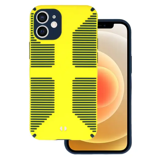 TEL PROTECT Grip чехол для телефона iPhone 12 Mini жёлтый