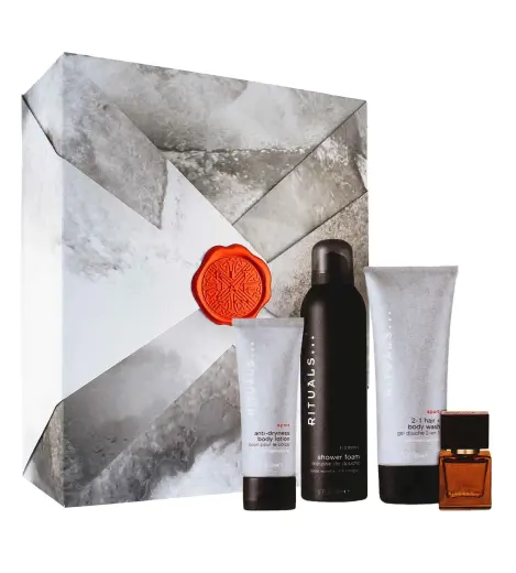 Rituals Homme SET Medium (SG 200ml + Shampoo & Body Wash 200ml + BL 100ml + EDP 15ml)