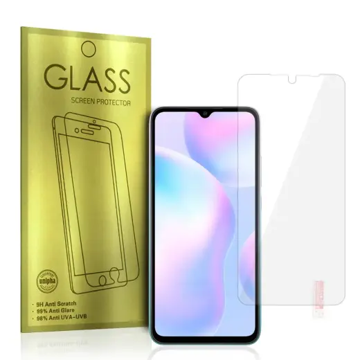 Tempered Glass Gold for XIAOMI REDMI 9A