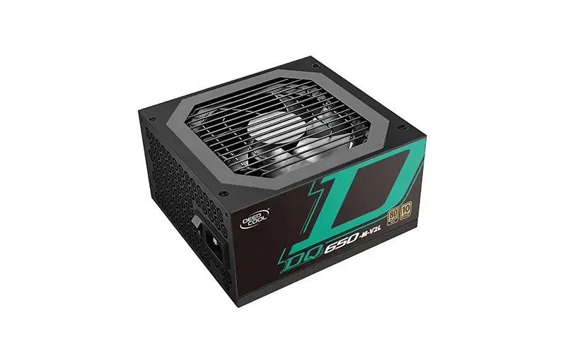 DeepCool PQ650M EU 12V V2.4 ATX black - GOLD