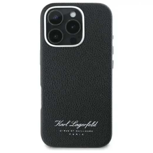 Karl Lagerfeld KLHCP16SPGWCMKHK iPhone 16 Pro 6,1" hardcase czarny|black hotel RSG