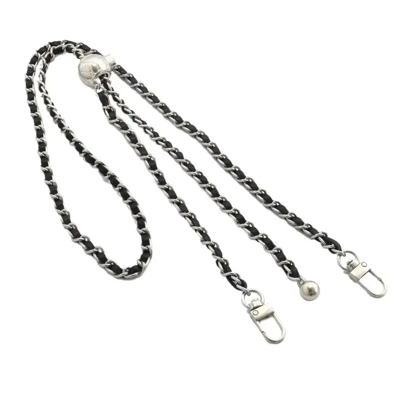 Phone lanyard G-14 black-silver