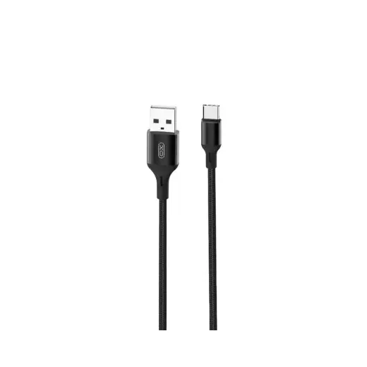 XO NB143 провод для передачи данных и зарядки | USB-A на USB-C | 12W | 1m | чёрный