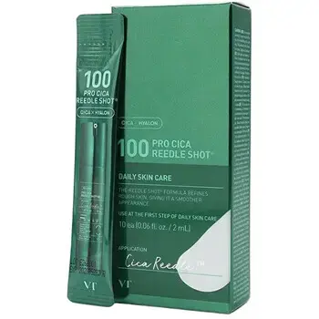 VT Cosmetics Pro Cica Reedle Shot 100 Serum Set - Dárková sada 2ml