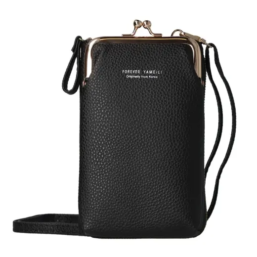 Knitted bag for phone GCW01 black